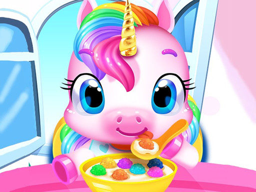 Magical Unicorn Pet Care online game
