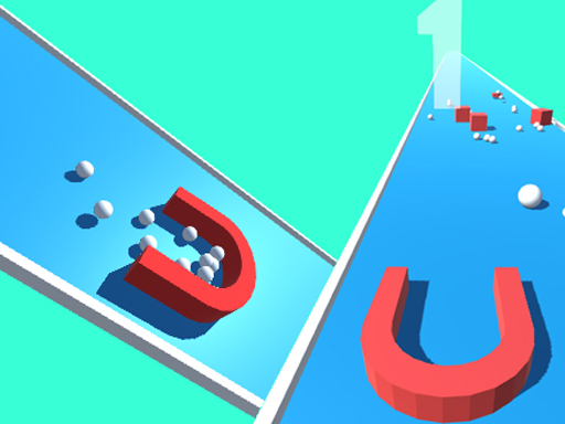 Magnet 3D Picker Race online Shooting game