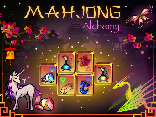 Mahjong Alchemy online Puzzle game