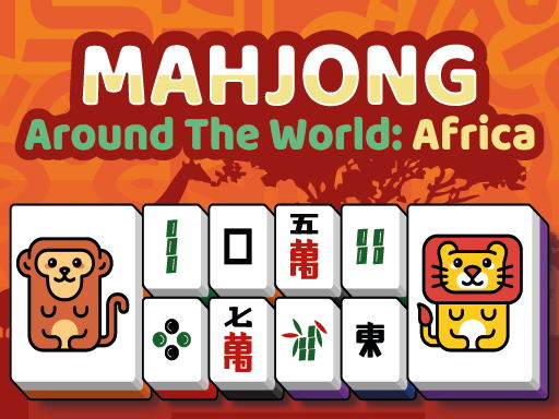 Mahjong Around The World Africa online Puzzle game