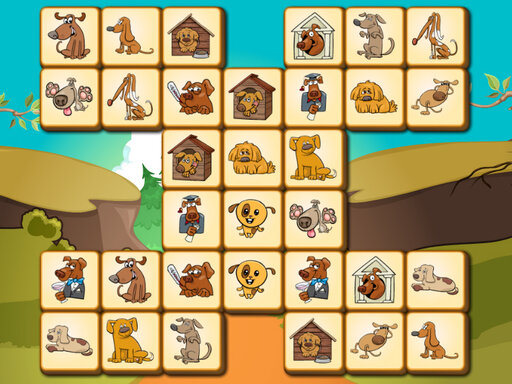 Mahjong Dogs online game
