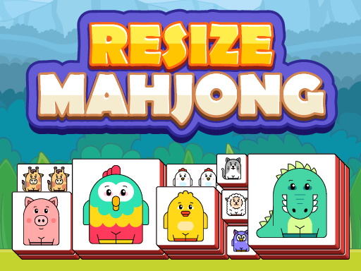 Mahjong Resize online game