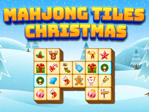 Mahjong Tiles Christmas online game