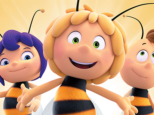 Maja the Bee Puzzle online game