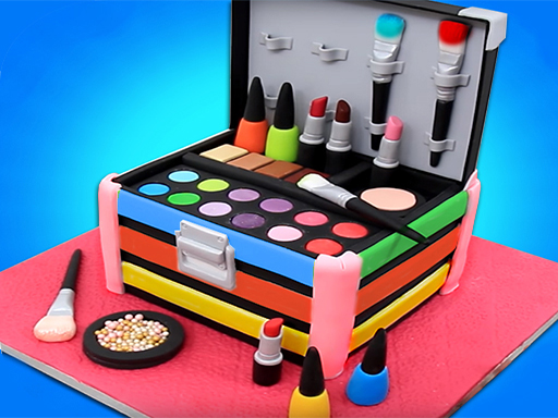 Make Up Cosmetic Box Cake Maker -Best Cooking Game online game