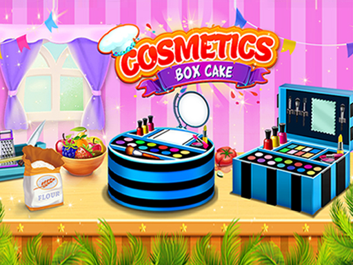 Makeup and Cosmetic Box Cake 2022 online Girls game