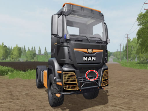 Man Trucks Differences online Puzzle game