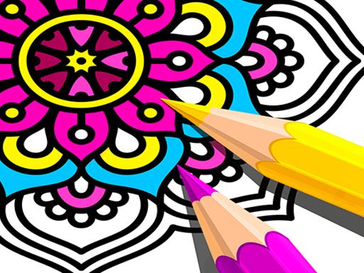 Mandala Coloring Book 2021 online game