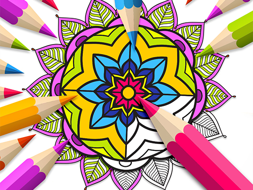 Mandala Coloring Book online game