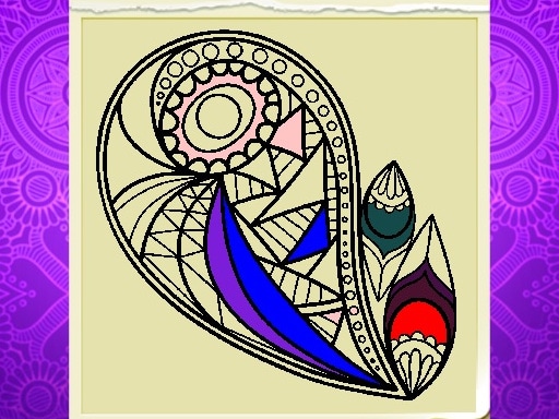 Mandala Coloring online game