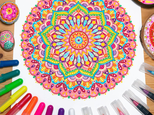 Mandala Pages online game