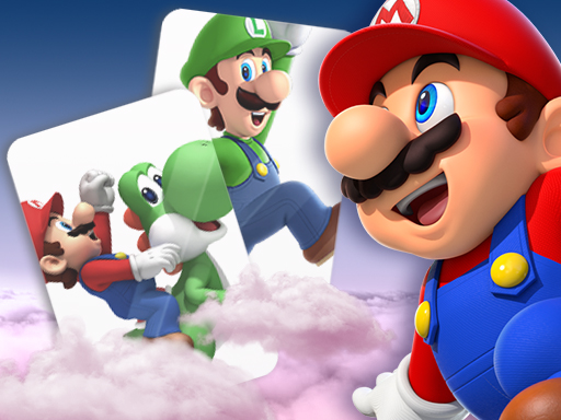 Mario Card Match online Puzzle game