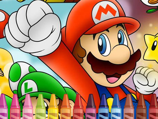 Mario Coloring online game