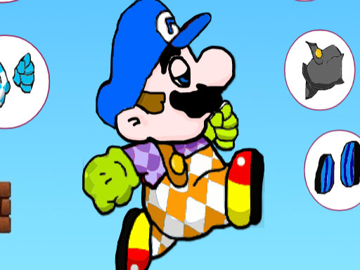 Mario Dressup online game