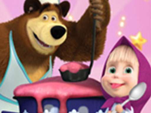 Masha And Bear Cooking Dash online game