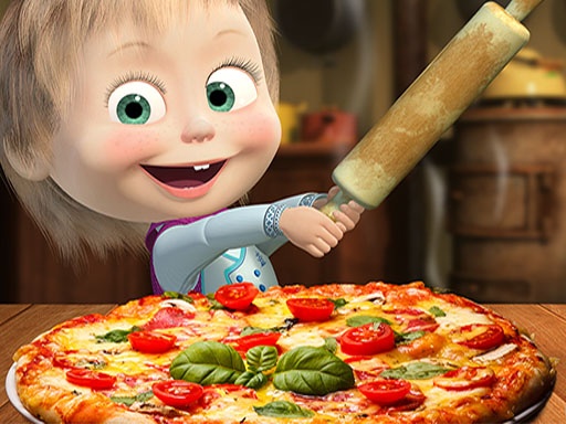 Masha Pizza Maker - Pizzeria online game