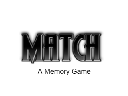 Match - A memory game online game