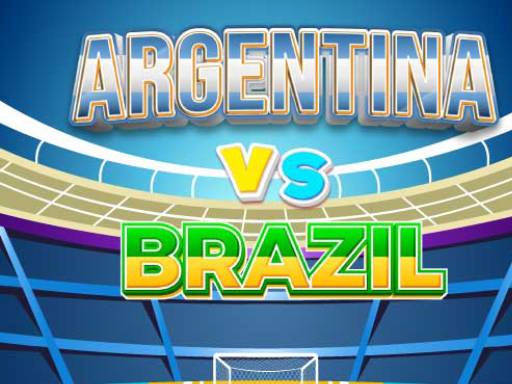 Match Football Brazil or Argentina  online game