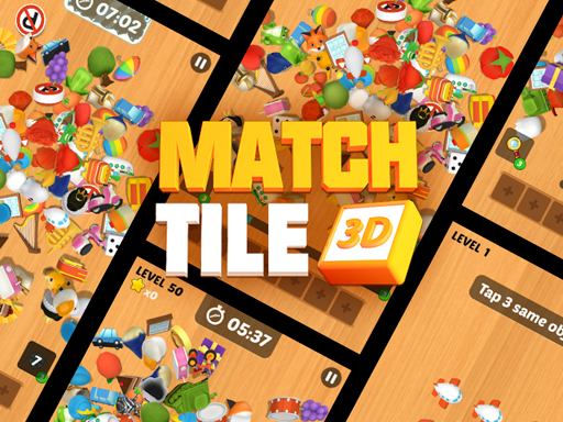 Match Tile 3D online game