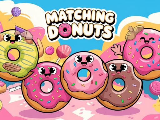 Matching Donuts online game