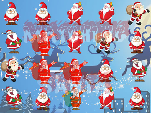 Matching Santa online game