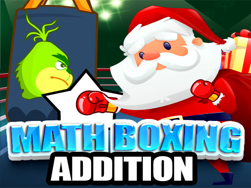Math Boxing Christmas Addition online game