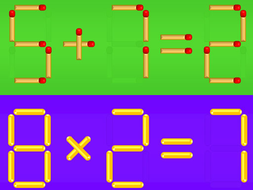 Math Matchsticks online game