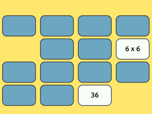 Math Memory online game