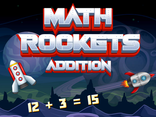 Math Rockets Addition online game