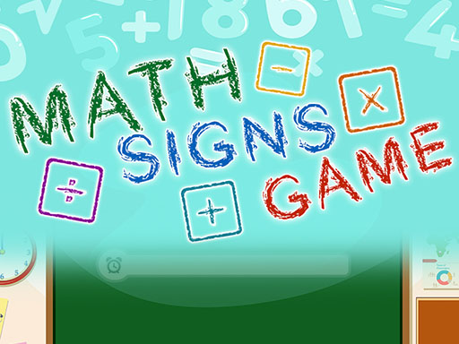 Math Signs Game online game