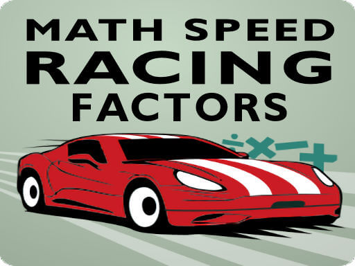Math Speed Racing Factors online game