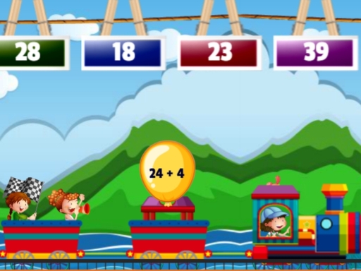 Math Train Addition online game
