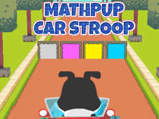 MathPup Car Stroop online game