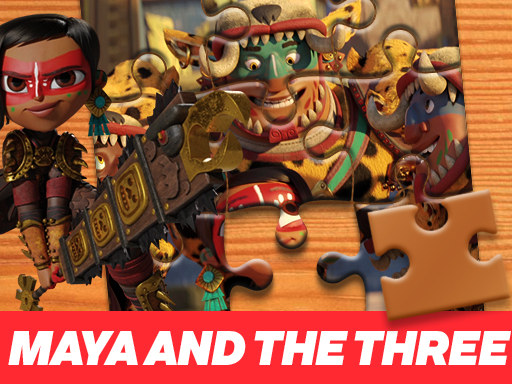 Maya and the Three Jigsaw Puzzle online game