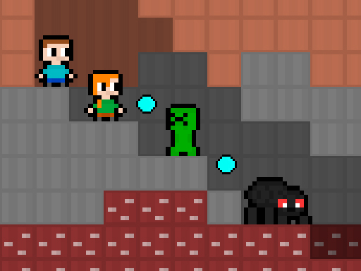 MCBros PixelCraft online Arcade game