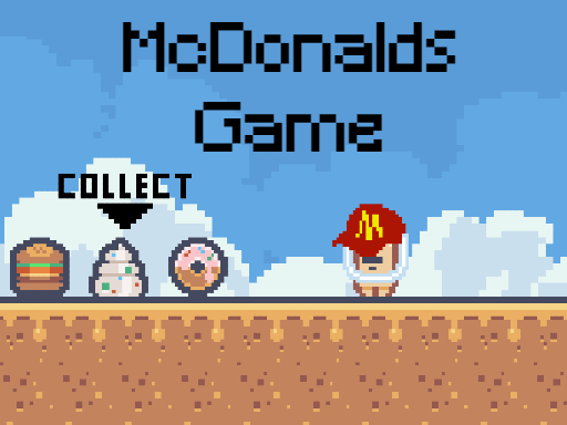 McDonalds Collect Foods online Arcade game