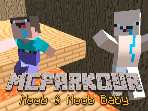 MCParkour Noob &amp; Noob Baby online game