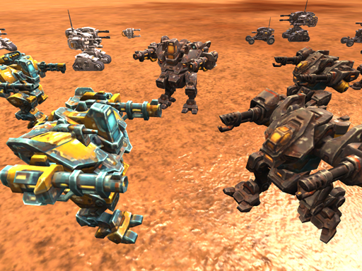 Mech Battle Simulator online Action game