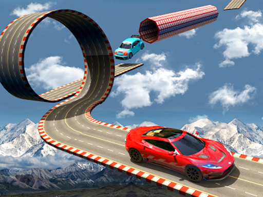 Mega Car Death Ramps 3d online Racing game