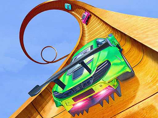 Mega Ramp Car Stunt Racing Mania online Racing game