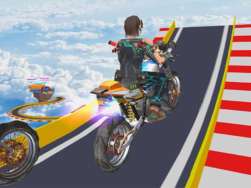 Mega Ramp Stunt Moto online game