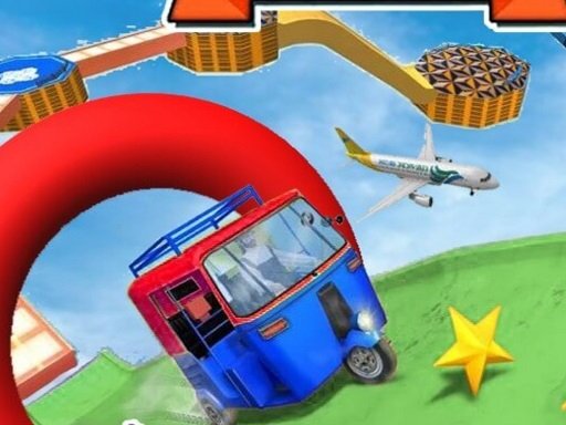 Mega Stunt Car Driving online game