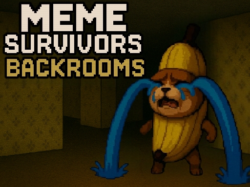 Meme Survivors: Backrooms online Arcade game