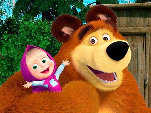 Memory With Masha and Bear online game