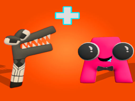 Merge Alphabet: 2D Run online game
