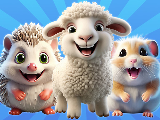 Merge Animals 2048! online game