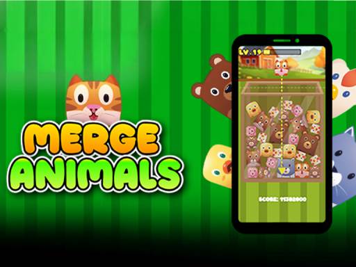 Merge Animals game online Puzzle game