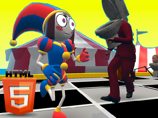 Merge Digital Circus vs Toilet online Action game