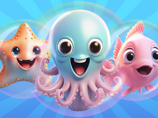 Merge Pisces from the Ocean! online game