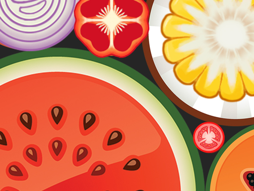 Merge Veggies online Puzzle game